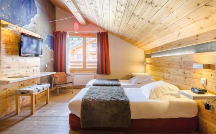 Hotel Anova, Montgenevre, Hotel Twin Room